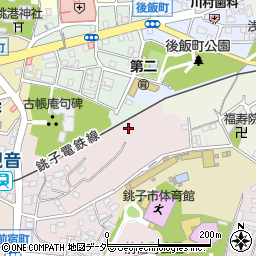 千葉県銚子市前宿町419周辺の地図