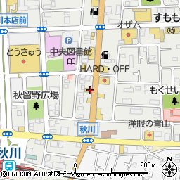 小僧寿し 秋川店周辺の地図