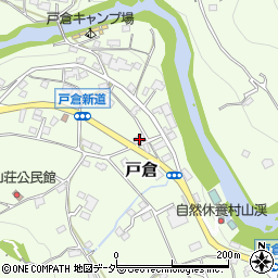 東京都あきる野市戸倉557周辺の地図