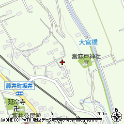 山梨県韮崎市藤井町駒井1103周辺の地図