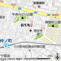千葉県銚子市新生町2丁目21-3周辺の地図
