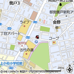 ＥＮＥＯＳ新小岩サニーＳＳ周辺の地図