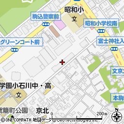 ウエルシア薬局　文京グリーンコート店周辺の地図