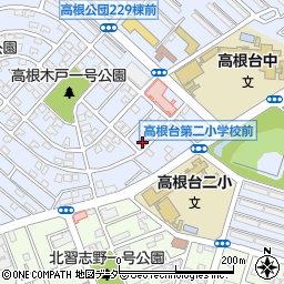 千葉県船橋市高根台4丁目30-5周辺の地図