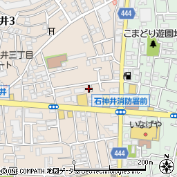 武蔵野エバー・グリーン工房周辺の地図
