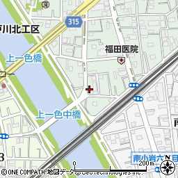 東京都江戸川区西小岩1丁目6-2周辺の地図