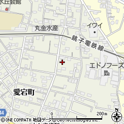 千葉県銚子市愛宕町3158周辺の地図