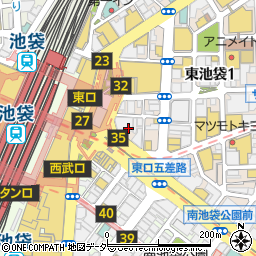 DUAL　CLINIC　TOKYO周辺の地図