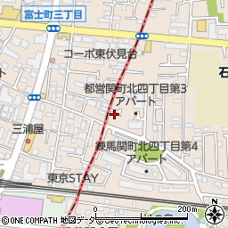 東京都練馬区関町北4丁目28-8周辺の地図