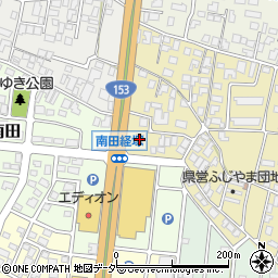 ローソン駒ヶ根経塚店周辺の地図