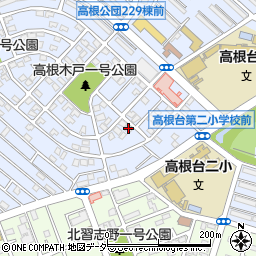 千葉県船橋市高根台4丁目24-2周辺の地図