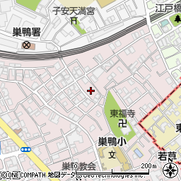 東京都豊島区南大塚1丁目36周辺の地図