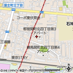 東京都練馬区関町北4丁目28周辺の地図