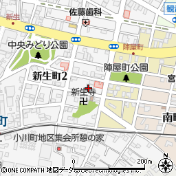 千葉県銚子市新生町2丁目14-13周辺の地図