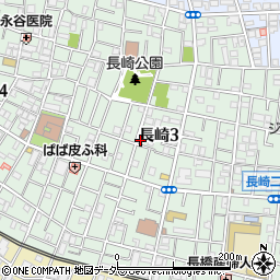 東京都豊島区長崎周辺の地図