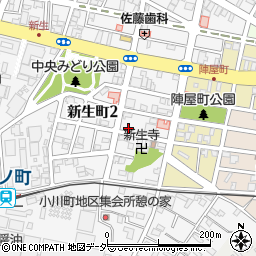 千葉県銚子市新生町2丁目14-17周辺の地図