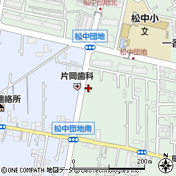 青梅信用金庫松中支店周辺の地図