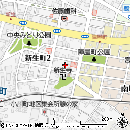 千葉県銚子市新生町2丁目14周辺の地図