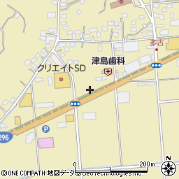 千葉県香取郡多古町多古1534周辺の地図
