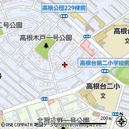 千葉県船橋市高根台4丁目24-1周辺の地図
