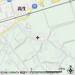 千葉県旭市蛇園3809周辺の地図