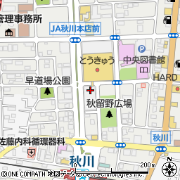 中島屋ルピア店周辺の地図