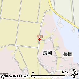 長岡周辺の地図
