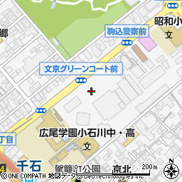 タイムズ文京グリーンコート駐車場周辺の地図