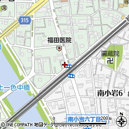 東京都江戸川区西小岩1丁目6-18周辺の地図