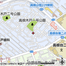 千葉県船橋市高根台4丁目20-5周辺の地図