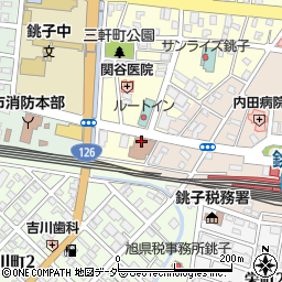 ニチイケアセンター銚子周辺の地図