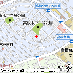 千葉県船橋市高根台4丁目20-4周辺の地図