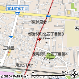 東京都練馬区関町北4丁目28-9周辺の地図