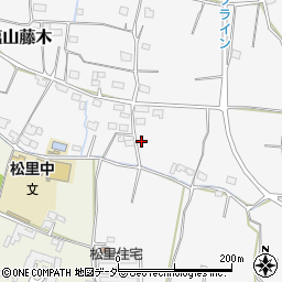 山梨県甲州市塩山藤木413周辺の地図