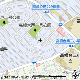 千葉県船橋市高根台4丁目25-7周辺の地図