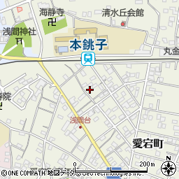 千葉県銚子市愛宕町2985周辺の地図