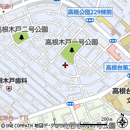 千葉県船橋市高根台4丁目20周辺の地図