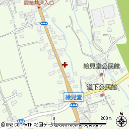 山梨県韮崎市藤井町駒井2725-1周辺の地図