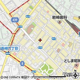 東京都豊島区南長崎6丁目周辺の地図