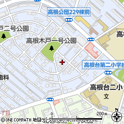 千葉県船橋市高根台4丁目25周辺の地図