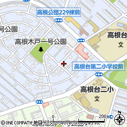 千葉県船橋市高根台4丁目28-6周辺の地図