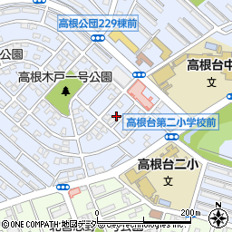千葉県船橋市高根台4丁目28-4周辺の地図