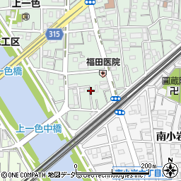 東京都江戸川区西小岩1丁目6周辺の地図
