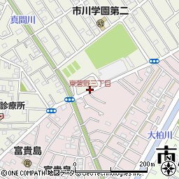 東菅野三丁目周辺の地図