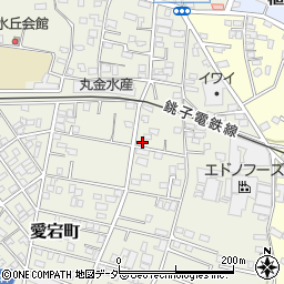 千葉県銚子市愛宕町3155周辺の地図