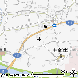 山梨県甲州市塩山下小田原179周辺の地図