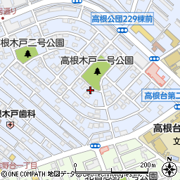 千葉県船橋市高根台4丁目20-3周辺の地図