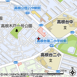 千葉県船橋市高根台4丁目30-8周辺の地図