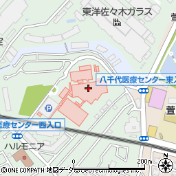 千葉銀行東京女子医科大学八千代医療センター ＡＴＭ周辺の地図