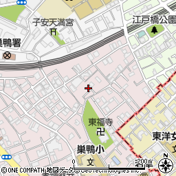 東京都豊島区南大塚1丁目35周辺の地図